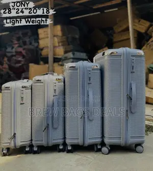 Original Ultra Strong 4set Silver Unbreakable Traveling Bag