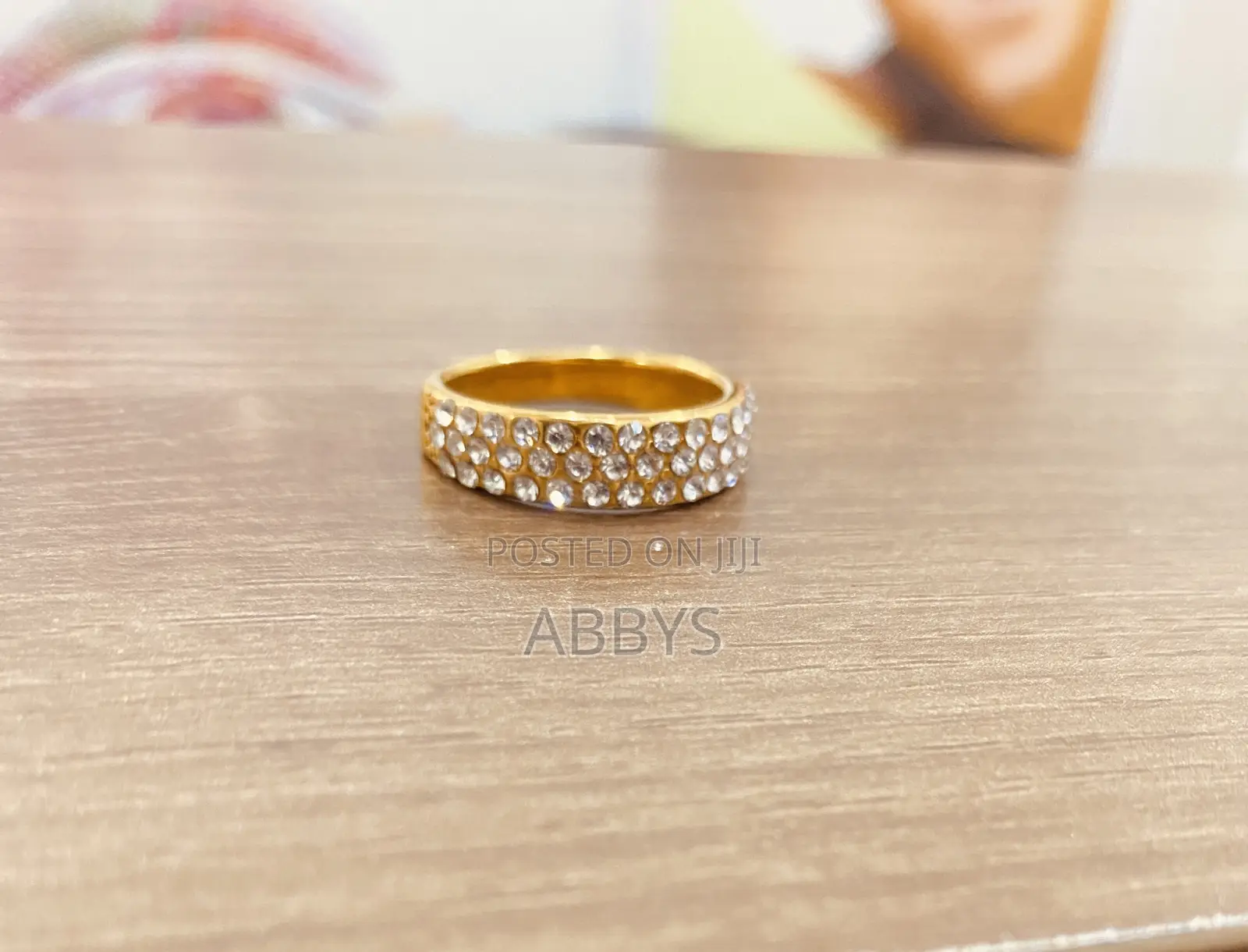 Zircon Stones Promise/Engagement Ring