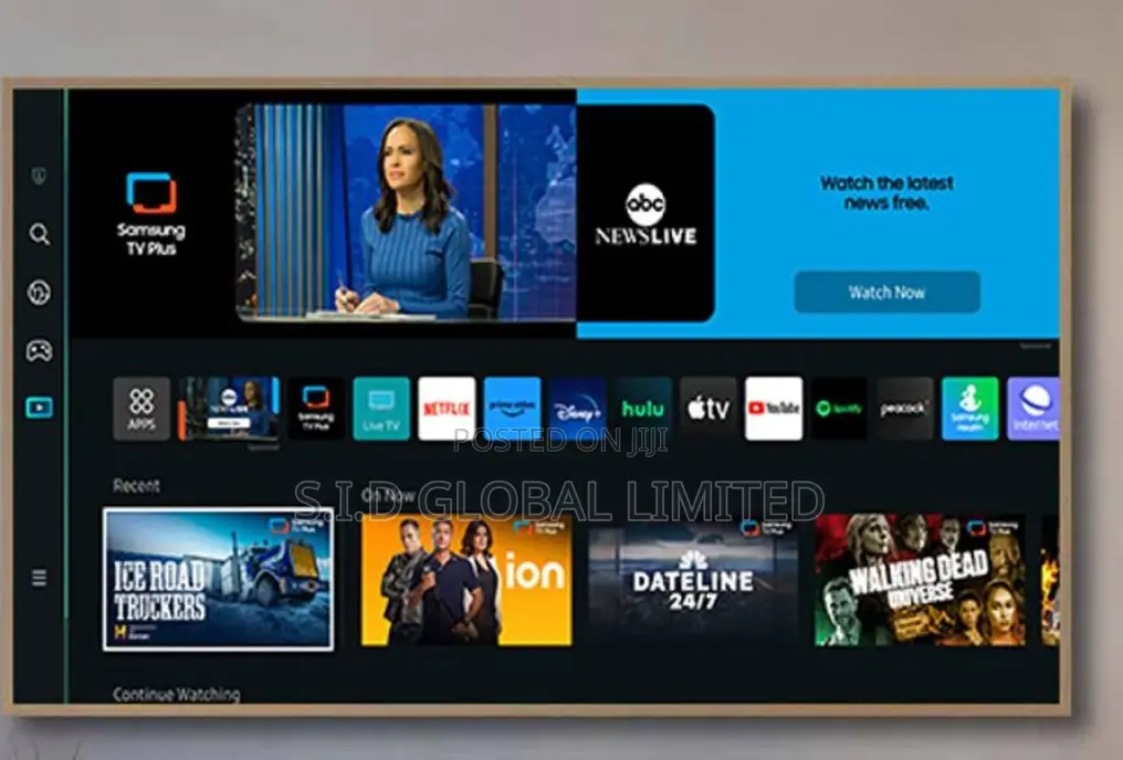 Perfect Samsung 50" Led Du7000 Crystal Uhd Smart Tv