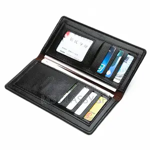 Jeep Wallet Soild Retro Long Clutch Bag Pu Leather Business