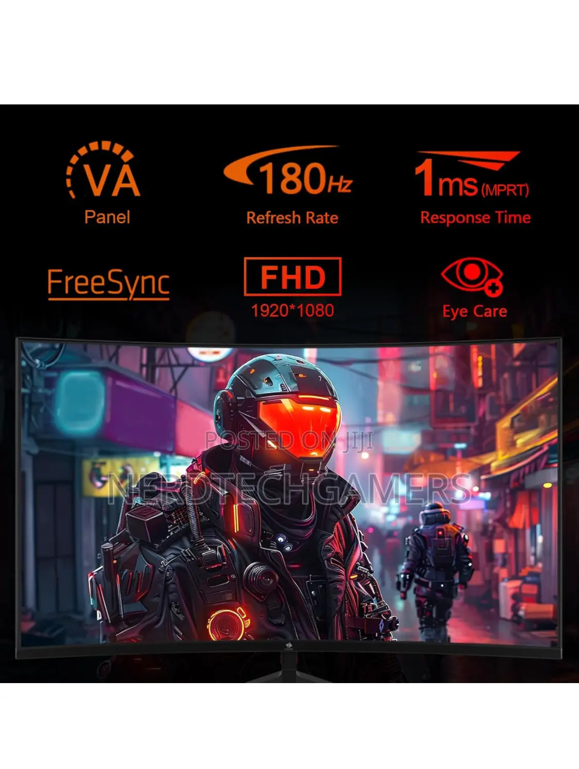 Z-Edge 24-Inch Curved Gaming Monitor 180hz Gaming Monitor