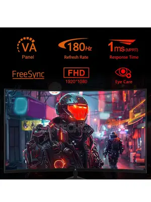 Z-Edge 24-Inch Curved Gaming Monitor 180hz Gaming Monitor