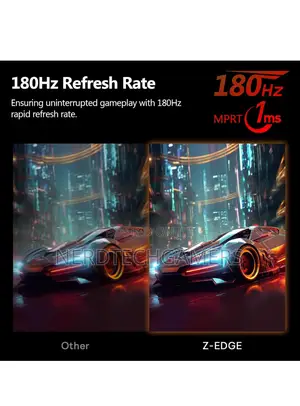 Z-Edge 24-Inch Curved Gaming Monitor 180hz Gaming Monitor