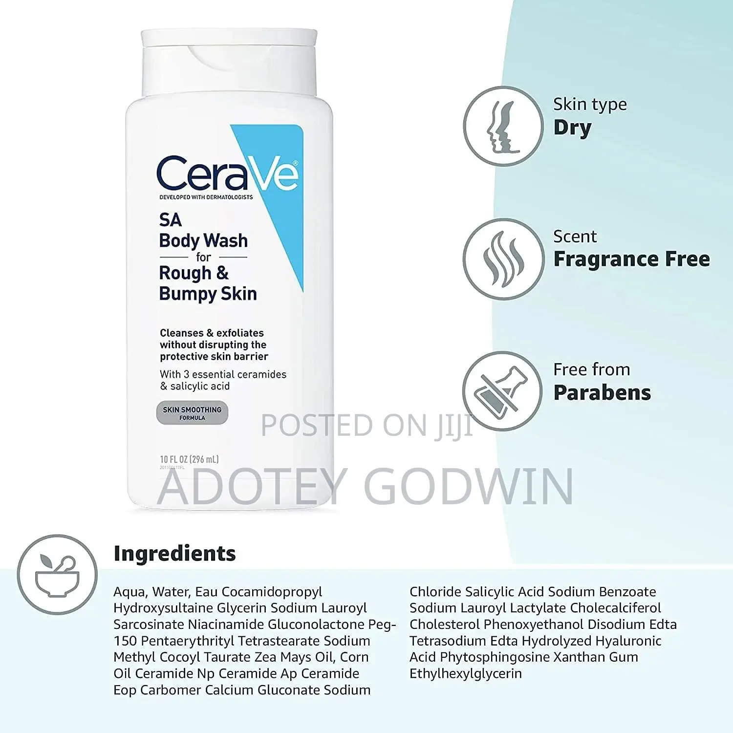 Cerave Sa Body Wash