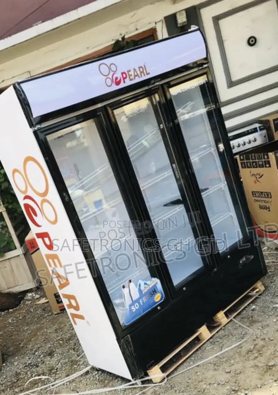 Super Designed Pearl PVC-150 Display 3 Doors Fridge