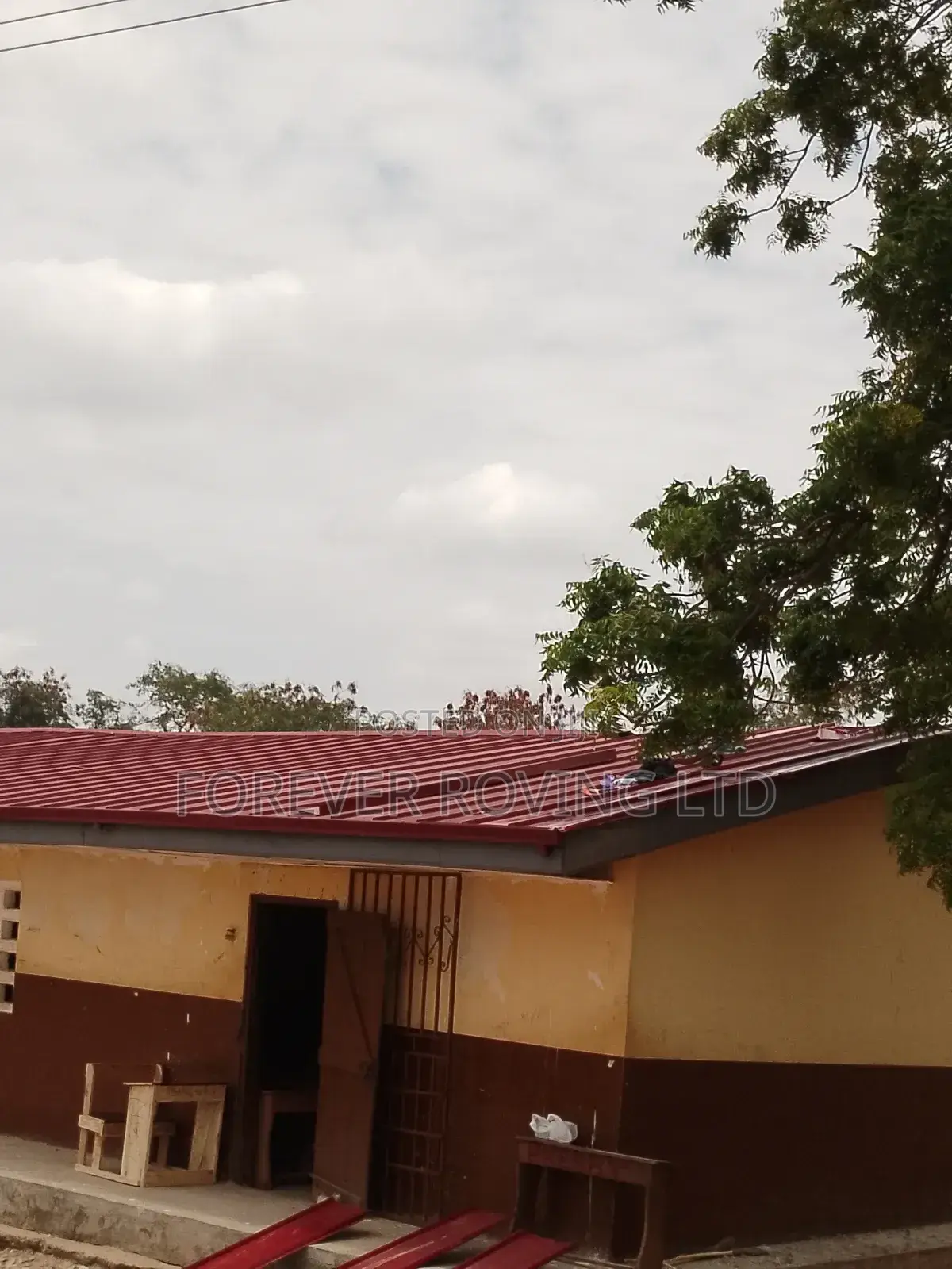 Modern Self Locking Roofing Ongoing at Akatamanso School