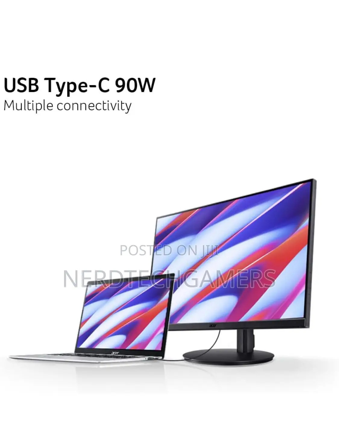 Acer 27 Inch IPS Monitor for Home, Office Creators |