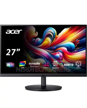 Acer 27 Inch IPS Monitor for Home, Office Creators |