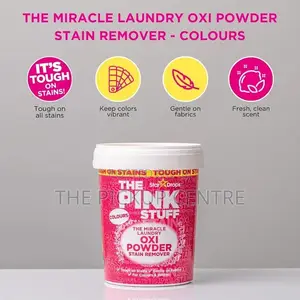 The Pink Stuff Miracle Laundry Oxi Powder Stain Remover, 1kg