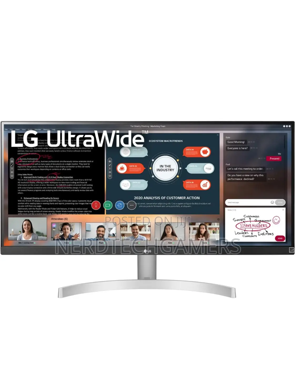 Lg Ultrawide WFHD 29-Inch FHD 1080p Computer Monitor 29wn600