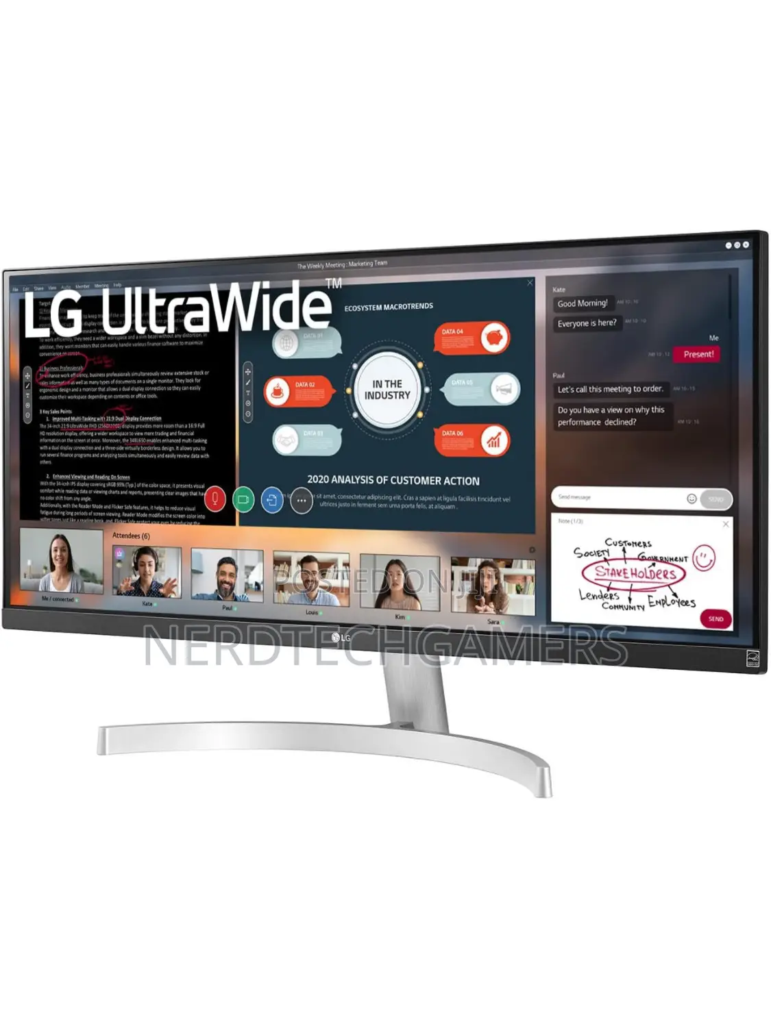Lg Ultrawide WFHD 29-Inch FHD 1080p Computer Monitor 29wn600