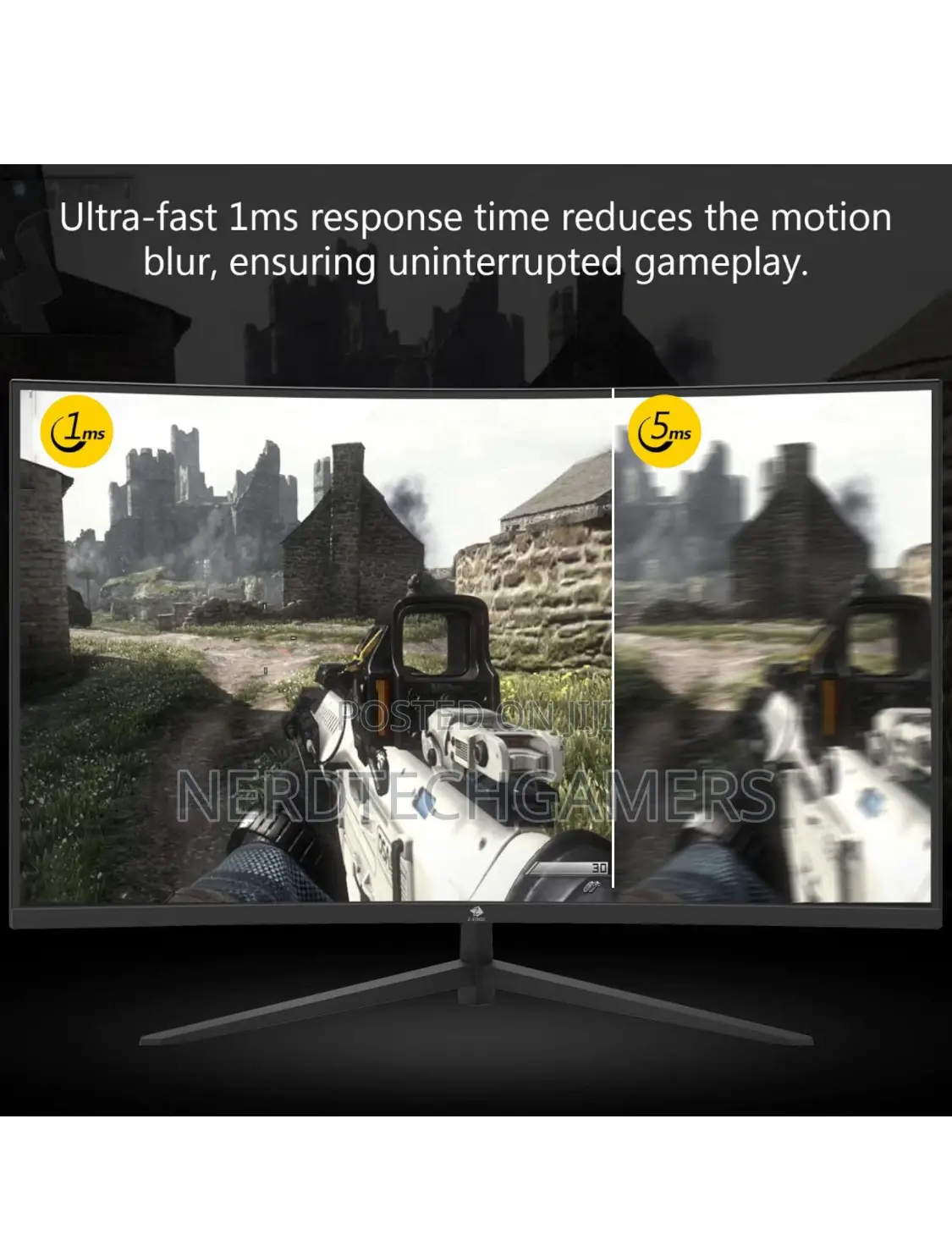 Z-Edge 32-Inch Curved Gaming Monitor 16:9led Gaming Monitor,