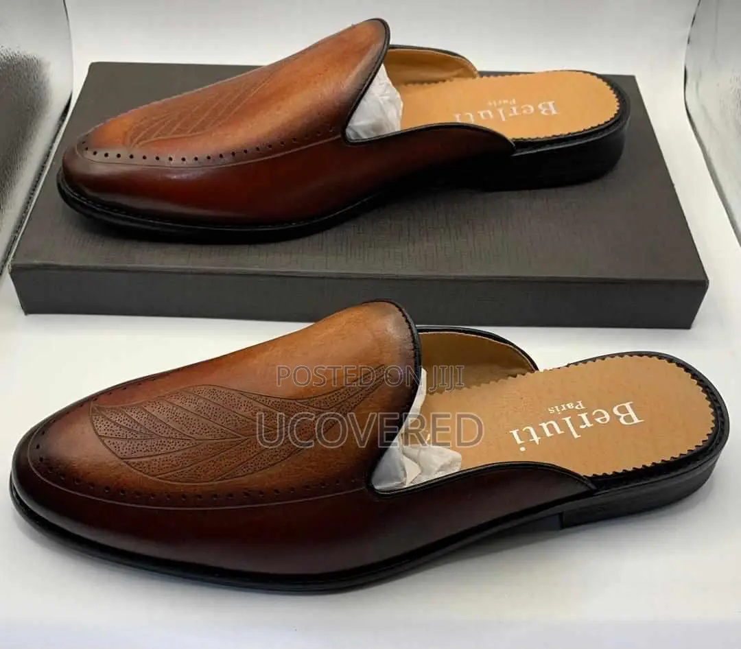 High Quality Leather Half Shoe for Men