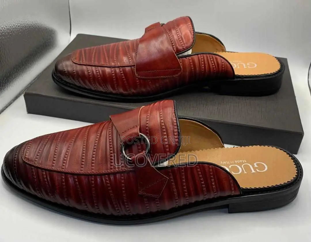 High Quality Leather Half Shoe for Men