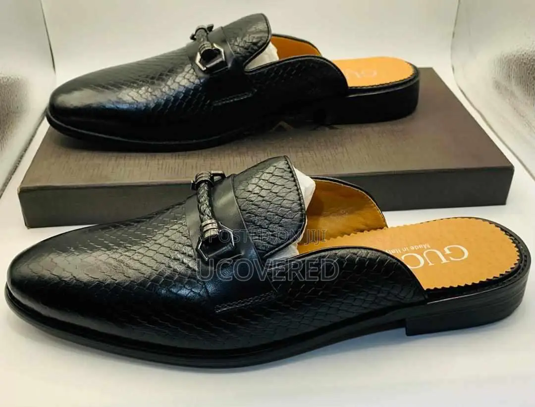 High Quality Leather Half Shoe for Men