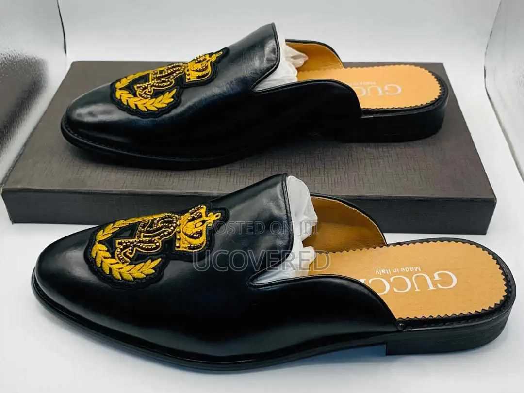 High Quality Leather Half Shoe for Men