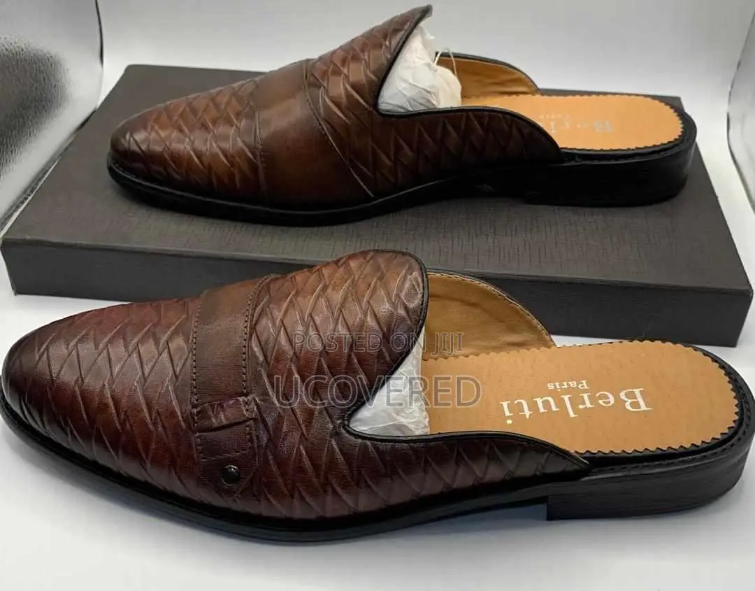 High Quality Leather Half Shoe for Men