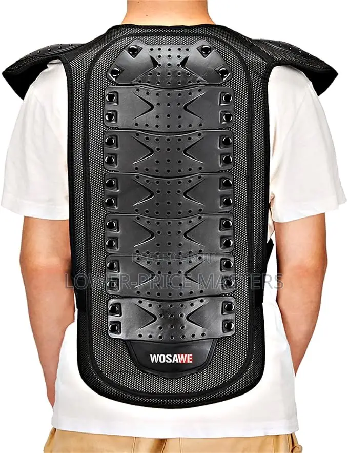 Adults Motorcycle Body Armour Vest Set Chest Spine,Etc