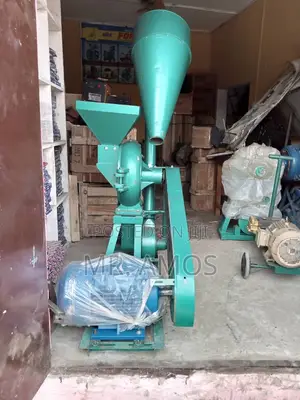 Commercial Grains Hammer Mill With 15hp Motor Set