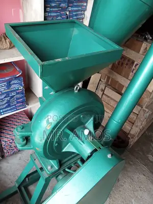 Commercial Grains Hammer Mill With 15hp Motor Set