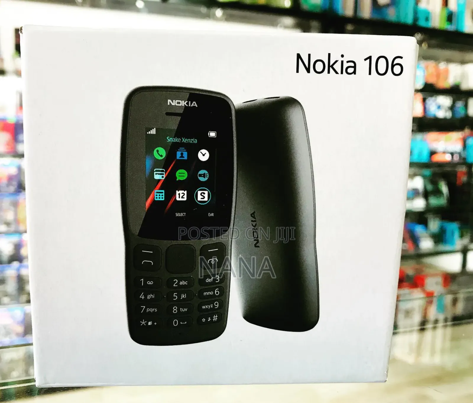 New Nokia 106 Black
