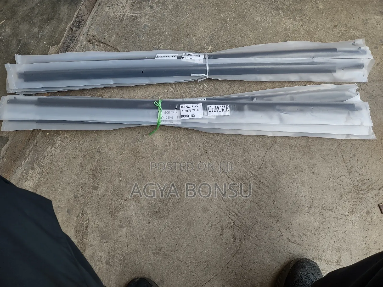2014 2016 2018 Toyota Corolla Door Mouth Window Trim Molding