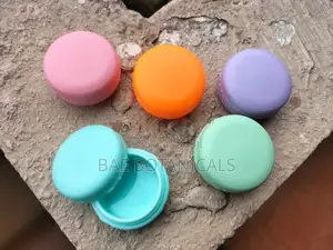 Macaron Shaped Lip Balm/Scrub Jars 10grams