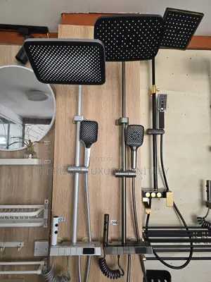 Thermostatic Shower Faucets, Rainfall Shower System.