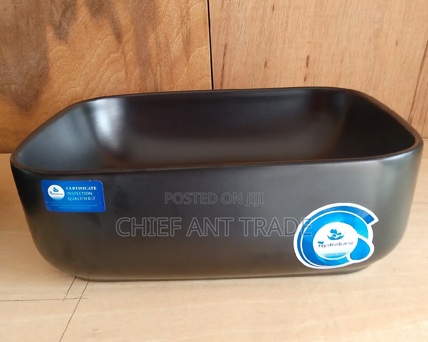 Rectangular Pedicure Basin (Black)F3656