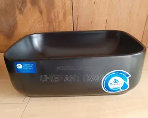 Rectangular Pedicure Basin (Black)F3656