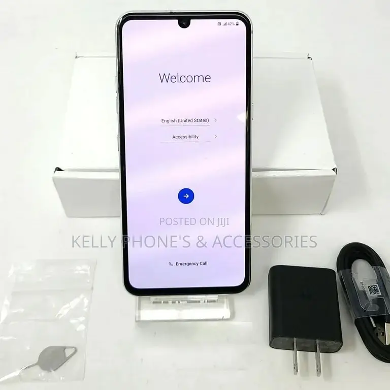 New LG V60 ThinQ 5G 128 GB White