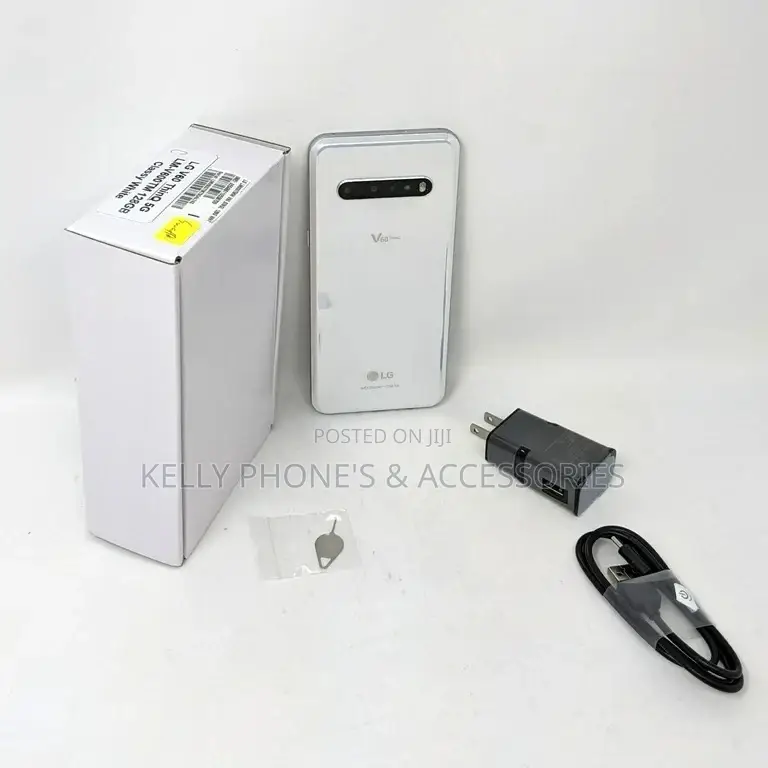 New LG V60 ThinQ 5G 128 GB White