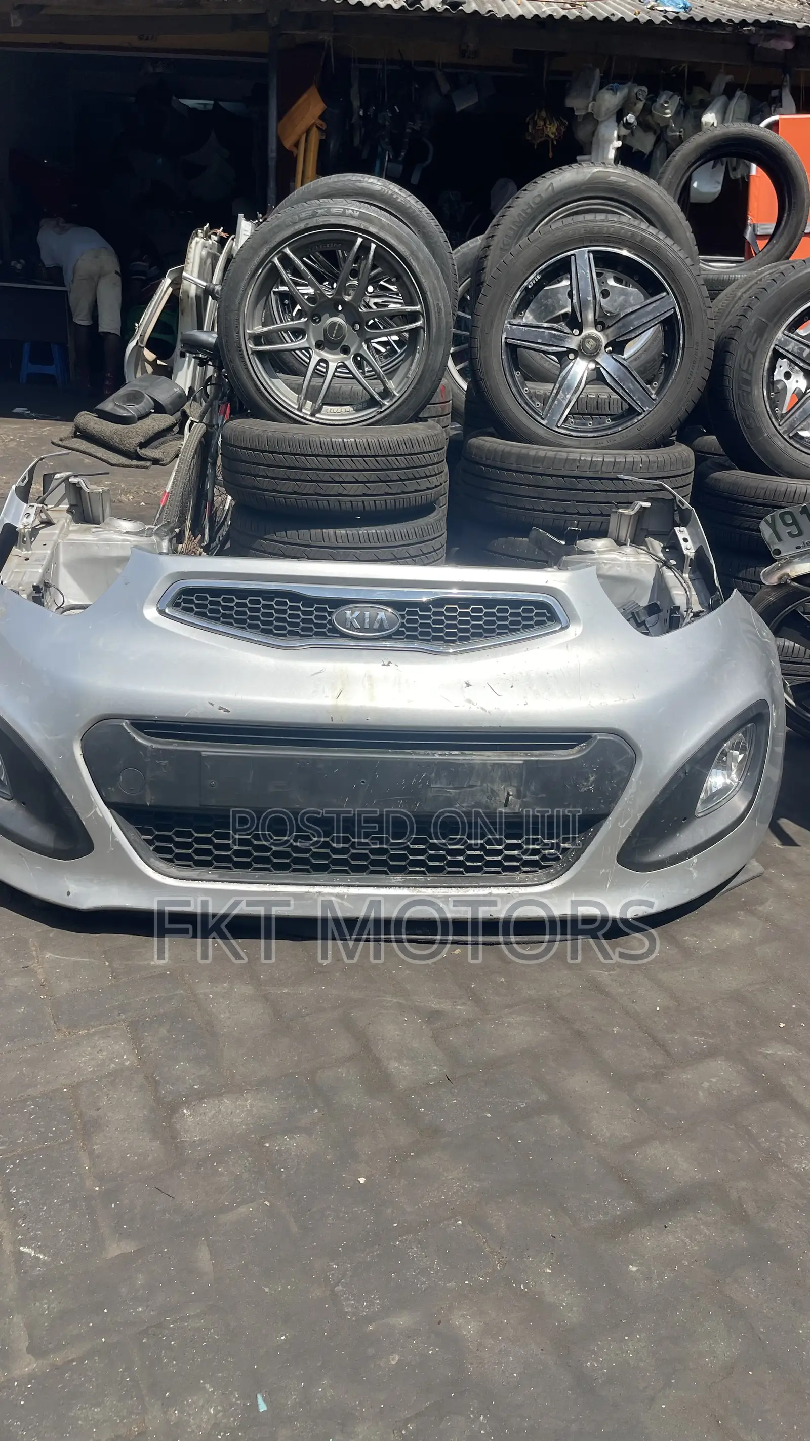 Kia Morning Front Cut 2012/2013/2014/2015