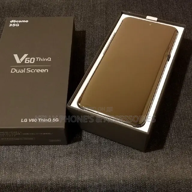 New LG V60 ThinQ 5G 128 GB Black