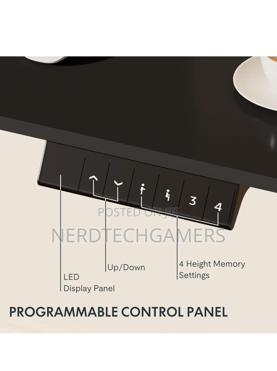 Flexispot Electric Standing Desk 48 X 24 Inches Adjustable