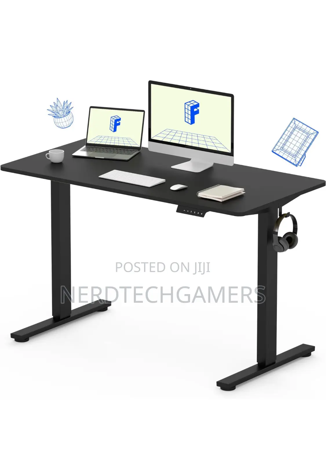 Flexispot Electric Standing Desk 48 X 24 Inches Adjustable
