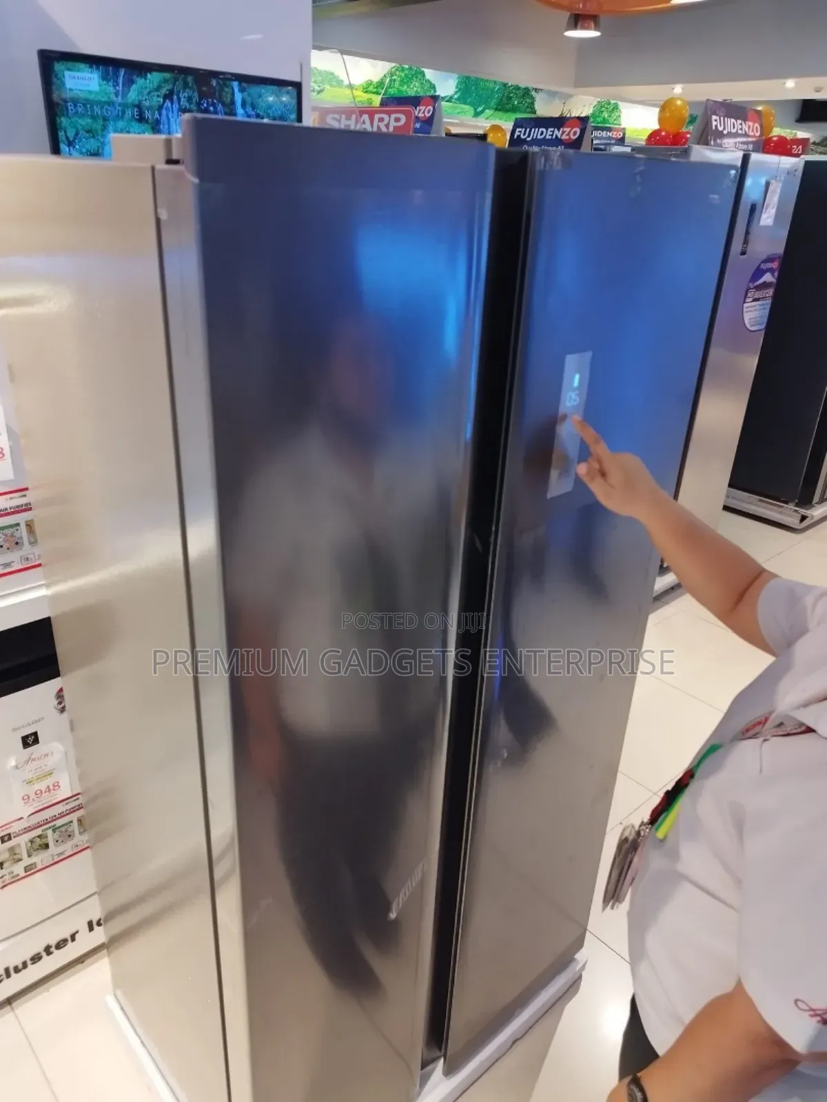 Total NO FROST TCL 607L Side-by-Side Inverter Refrigerator