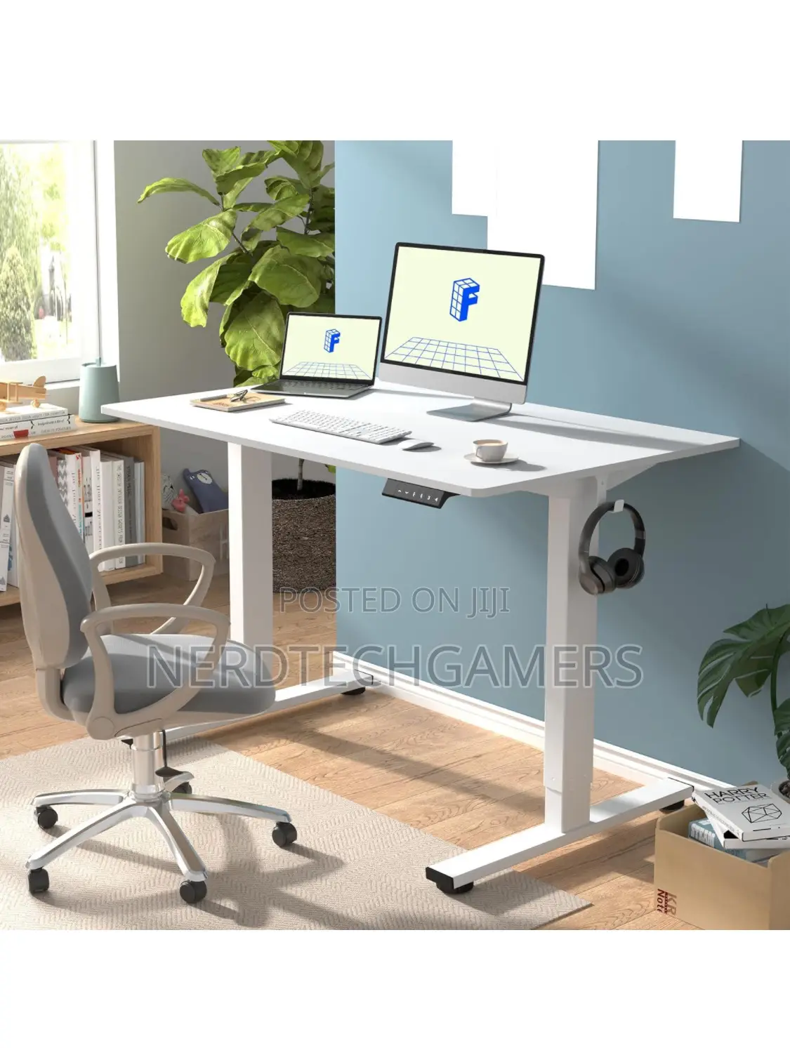 FLEXISPOT Standing Desk Solid One-Piece Desktop Height