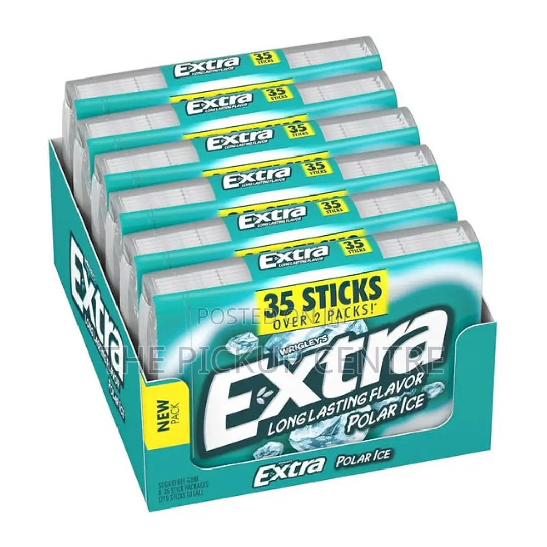 Extra Polar Ice Gum 35 Sticks /6counts Pack(500ghs for Pack)