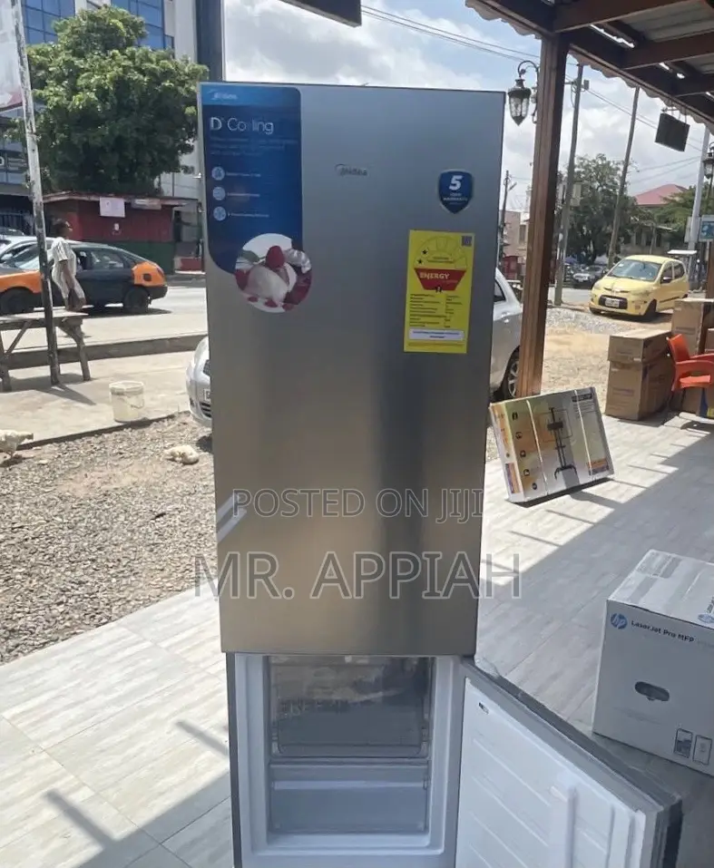 Authentic Midea MDRB369FGN02 Bottom Freezer Fridge,262L