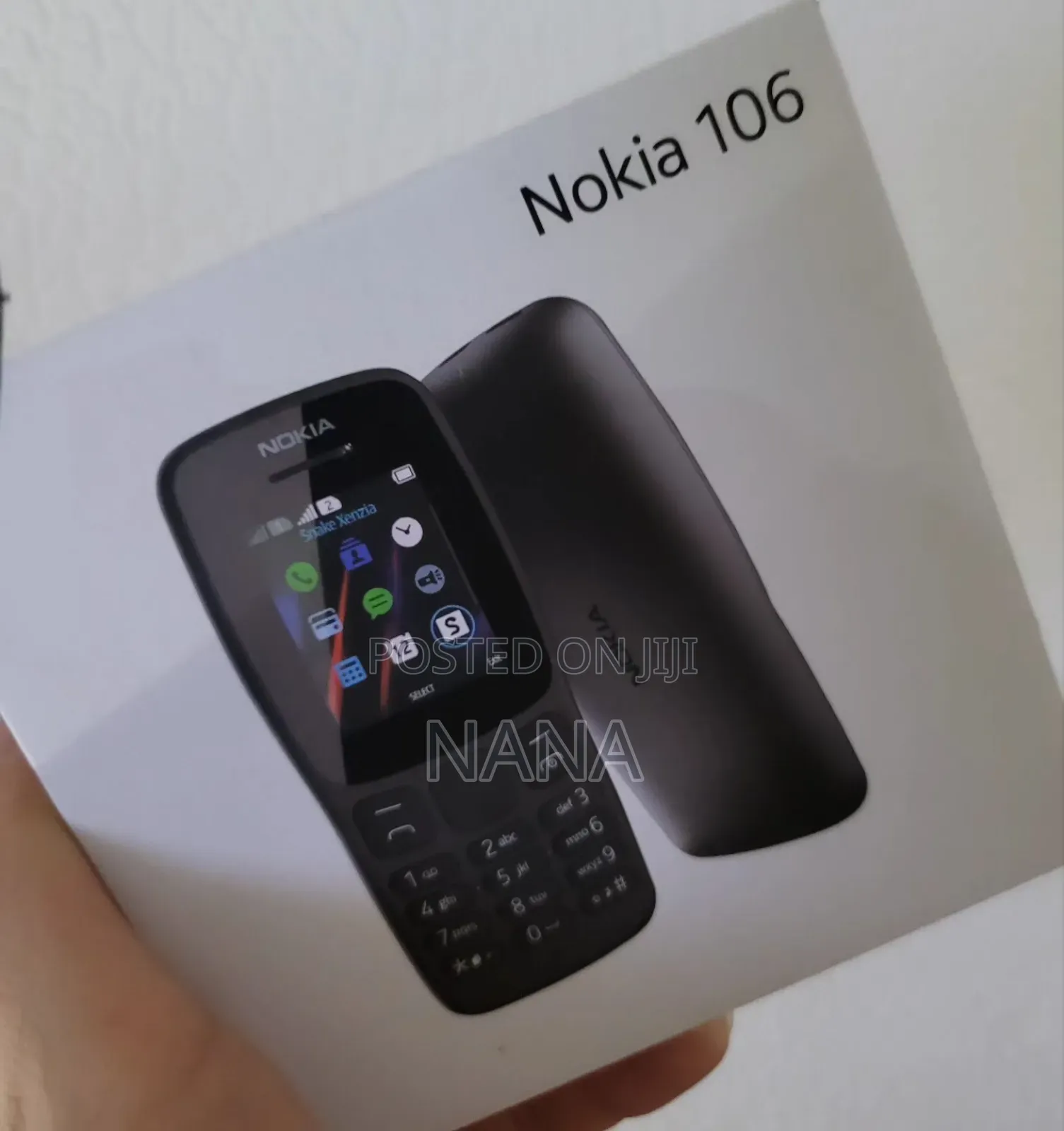 New Nokia 106 Black