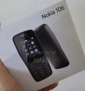 New Nokia 106 Black