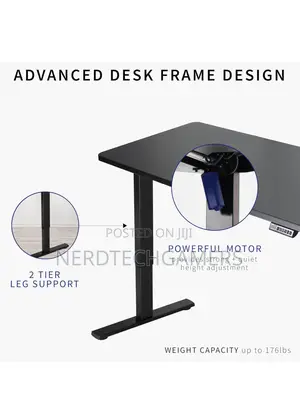 VIVO Electric Height Adjustable 60 X 24 Inch