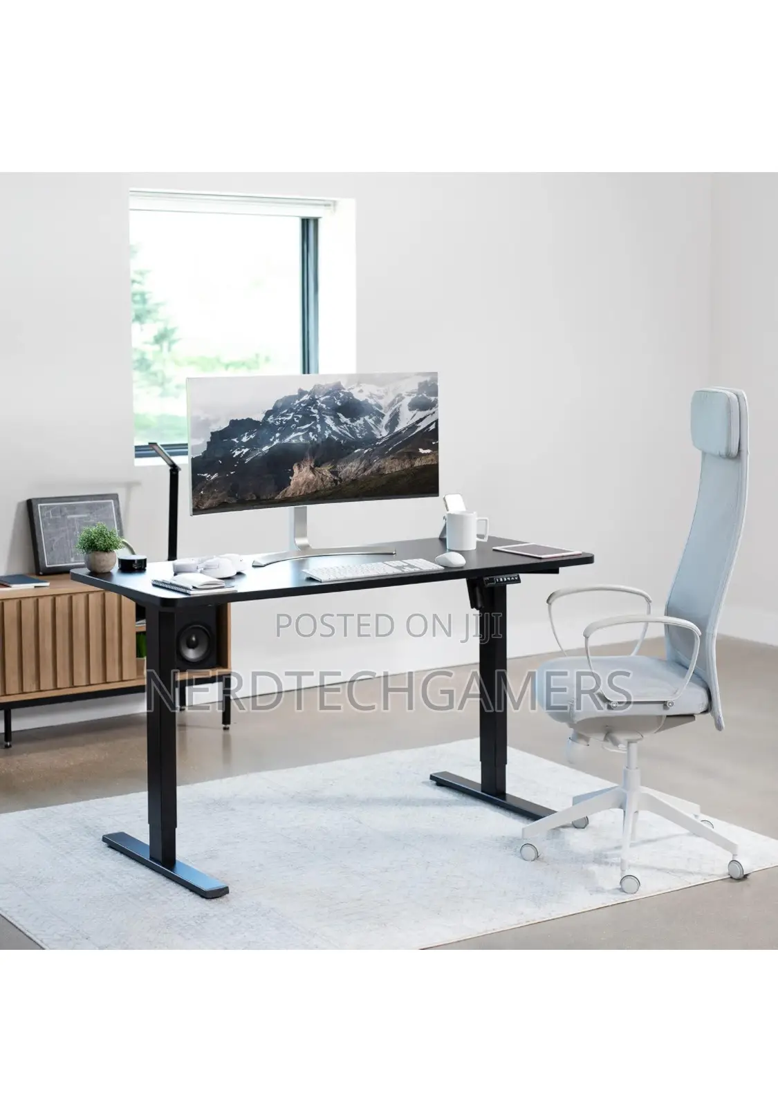 VIVO Electric Height Adjustable 60 X 24 Inch