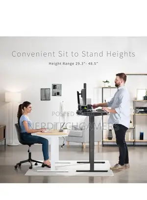 VIVO Electric Height Adjustable 60 X 24 Inch