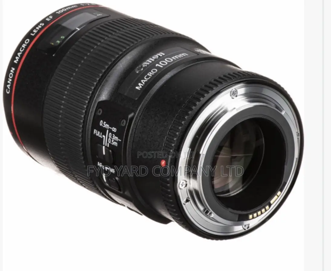 High Quality Canon EF 100mm F/2.8l USM Macro Lens