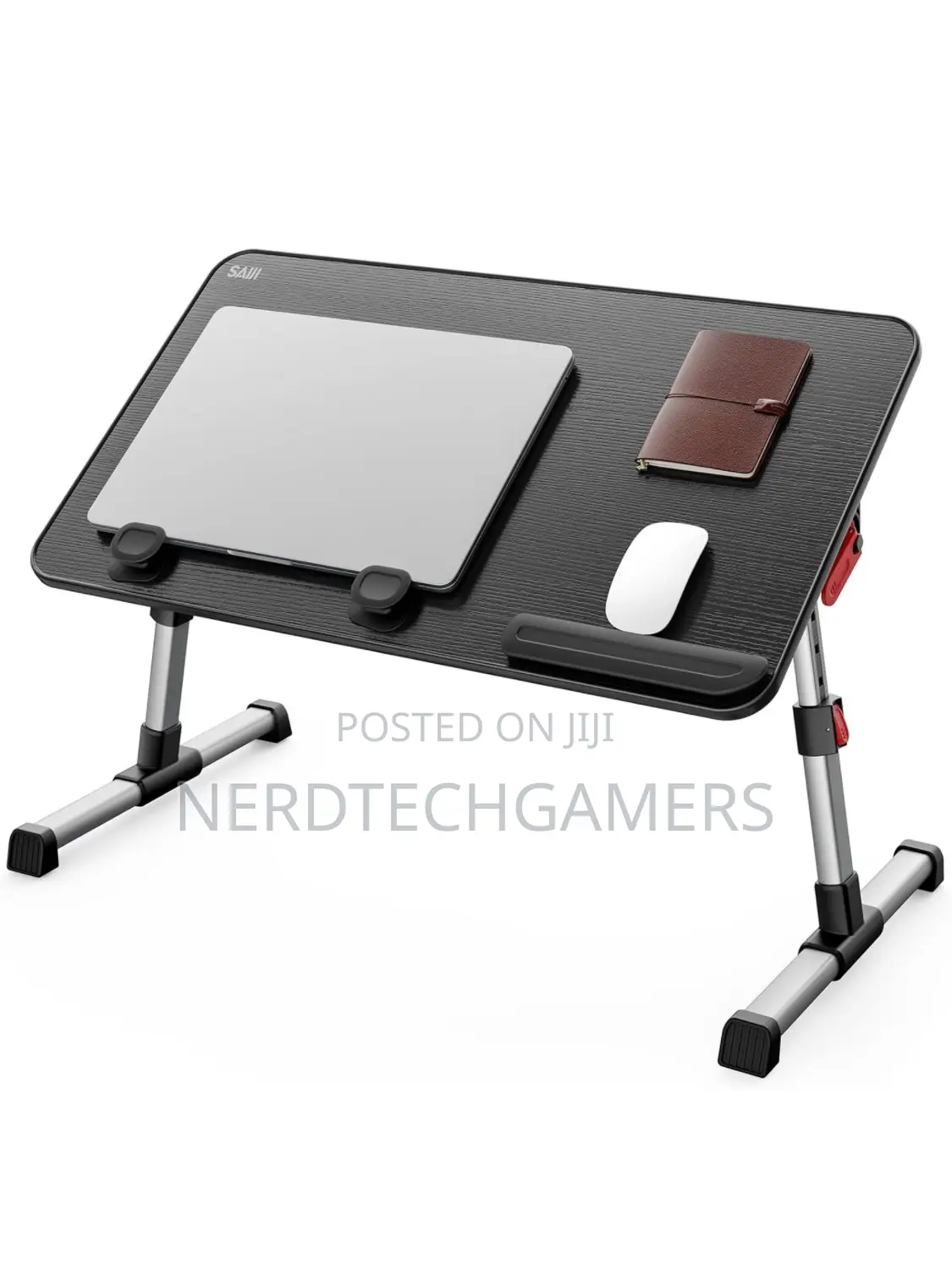 SAIJI Laptop Bed Tray Table, Adjustable Home Office Stand