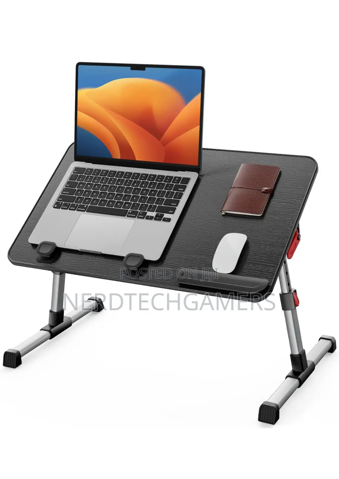SAIJI Laptop Bed Tray Table, Adjustable Home Office Stand