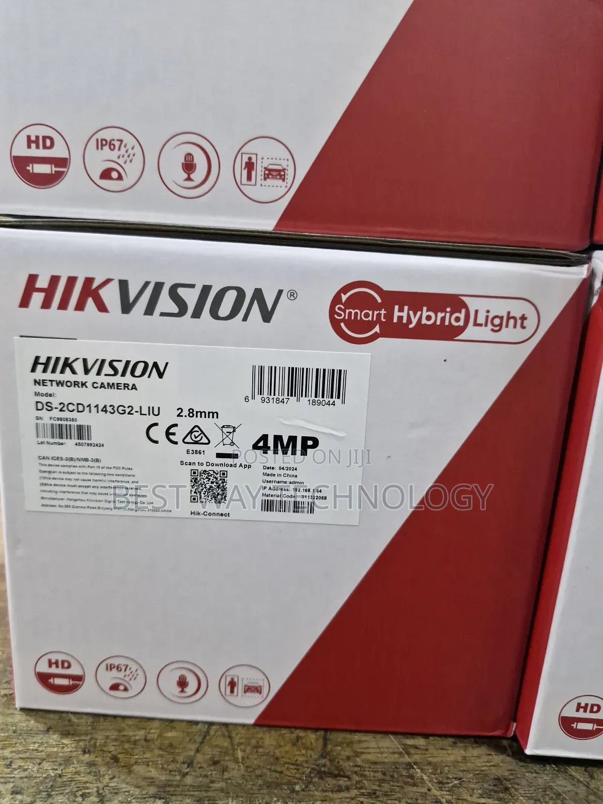 4mp Indoor Hybrid Camera Poe