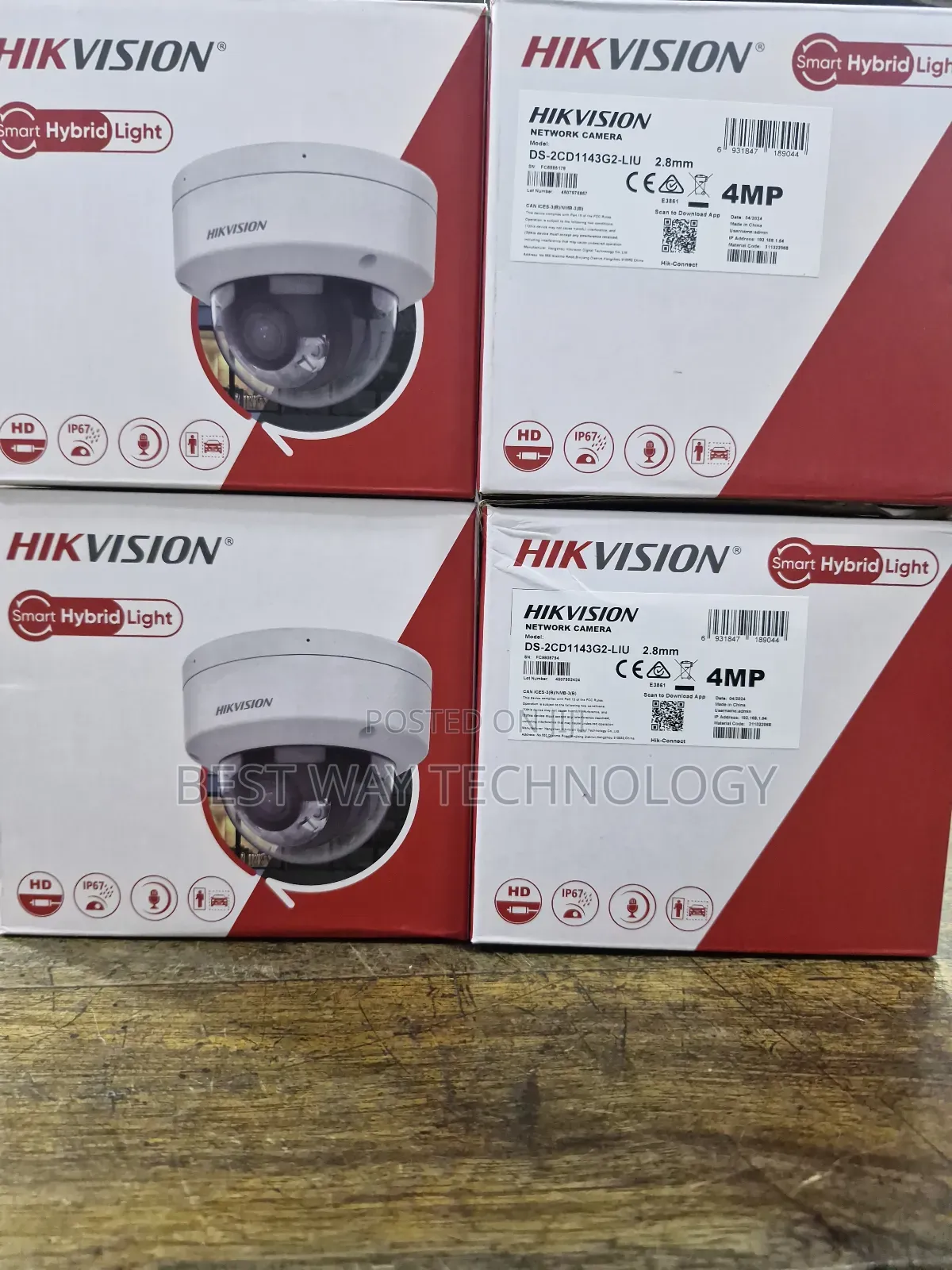 4mp Indoor Hybrid Camera Poe